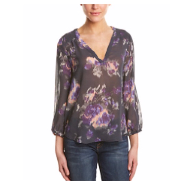Joie Silk 3/4 Sleeve Blouse